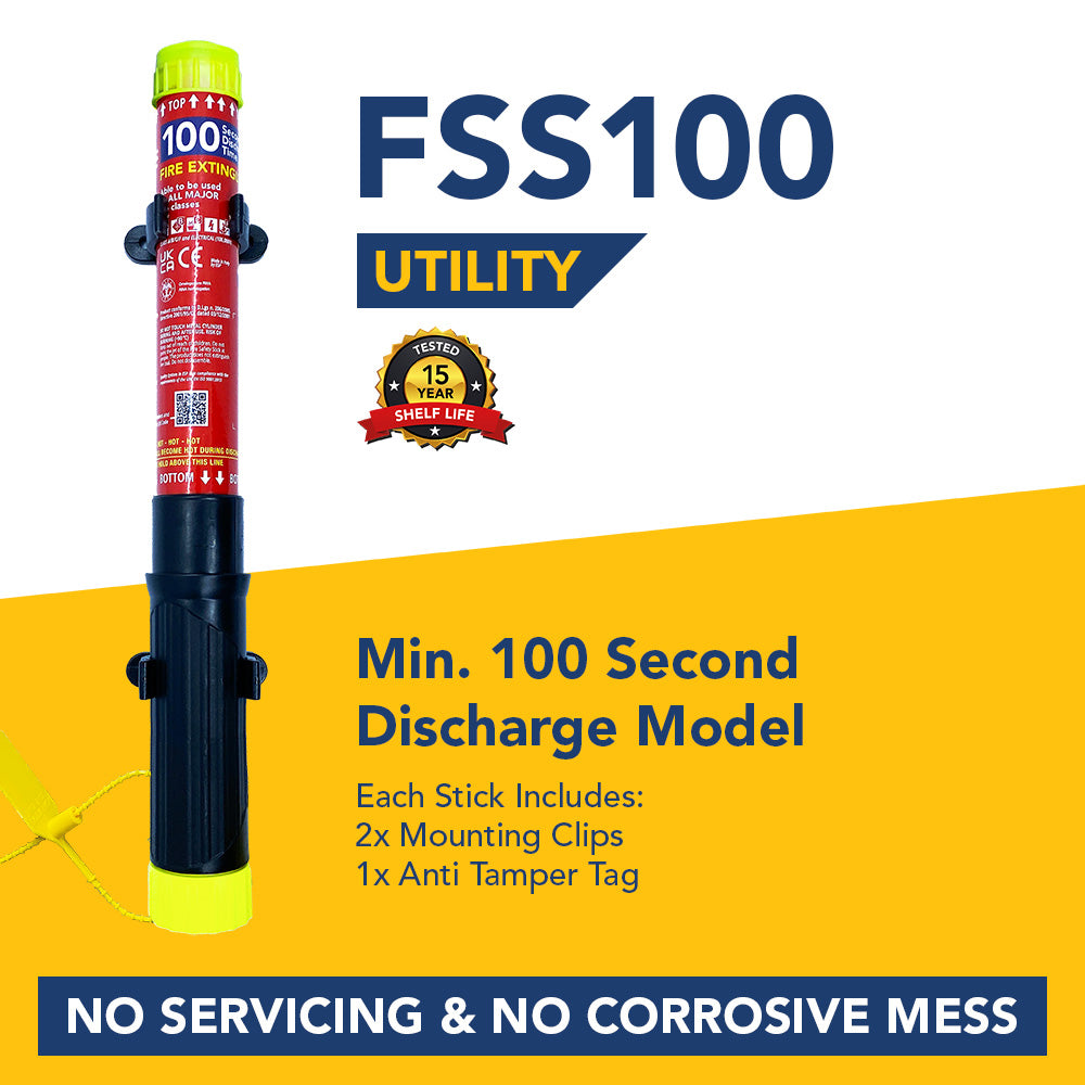 FSS100 - 100 Second Fire Safety Stick