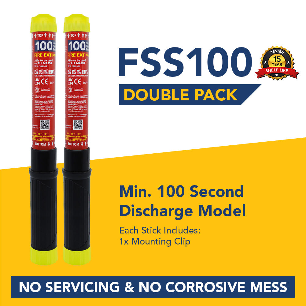 FSS100 - 100 Second Fire Safety Stick