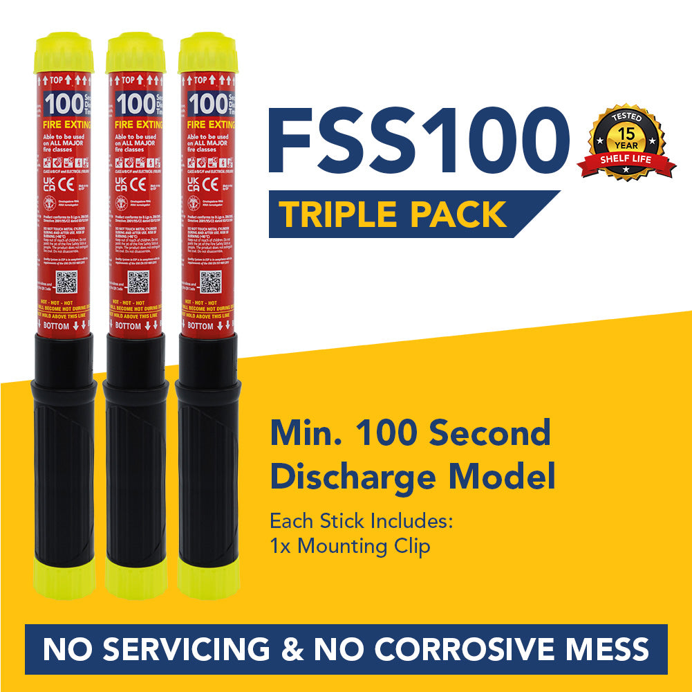 FSS100 - 100 Second Fire Safety Stick