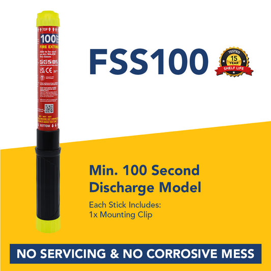 FSS100 - 100 Second Fire Safety Stick