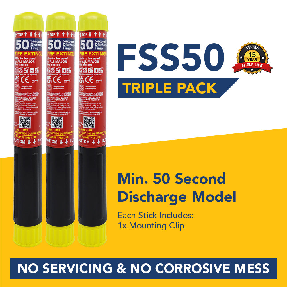 FSS50 - 50 Second Fire Safety Stick