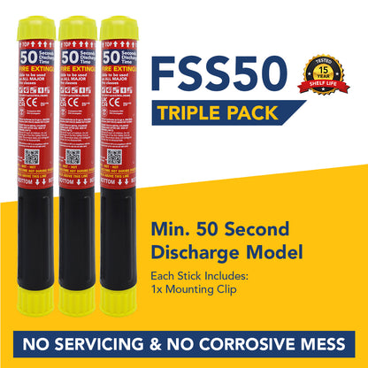 FSS50 - 50 Second Fire Safety Stick