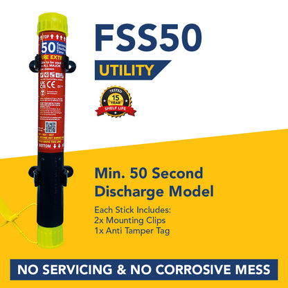 FSS50 - 50 Second Fire Safety Stick